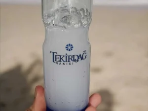 Gerçek Tekirdağ Rakı Bardağında Mum