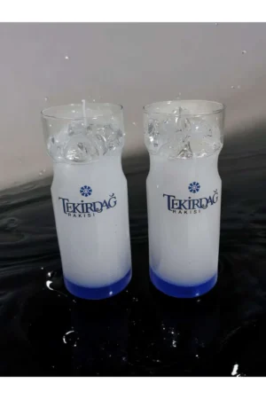 Alternative view of Rakı Temalı Mumlar – Ev ve Sofralarınız İçin Özel Tasarımlar (2'li Set)
