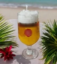 Bira Temalı Jel Mum