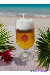 Bira Temalı Jel Mum