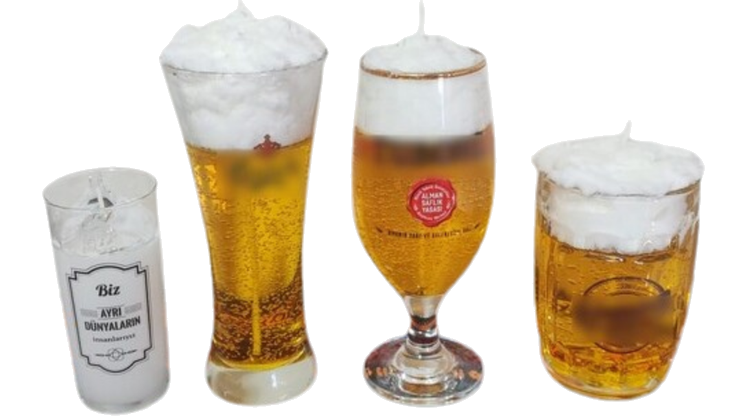 Alkol Temalı Mumlar