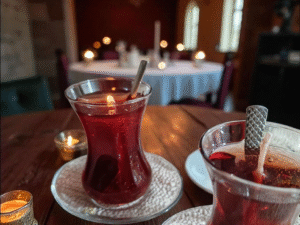 Alternative view of El Yapımı Çay Görünümlü Jel Mum - Özel Tasarım Dekoratif