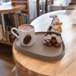 Cüce El Yapımı Dekoratif Kahve Fincanı   1 kişilik