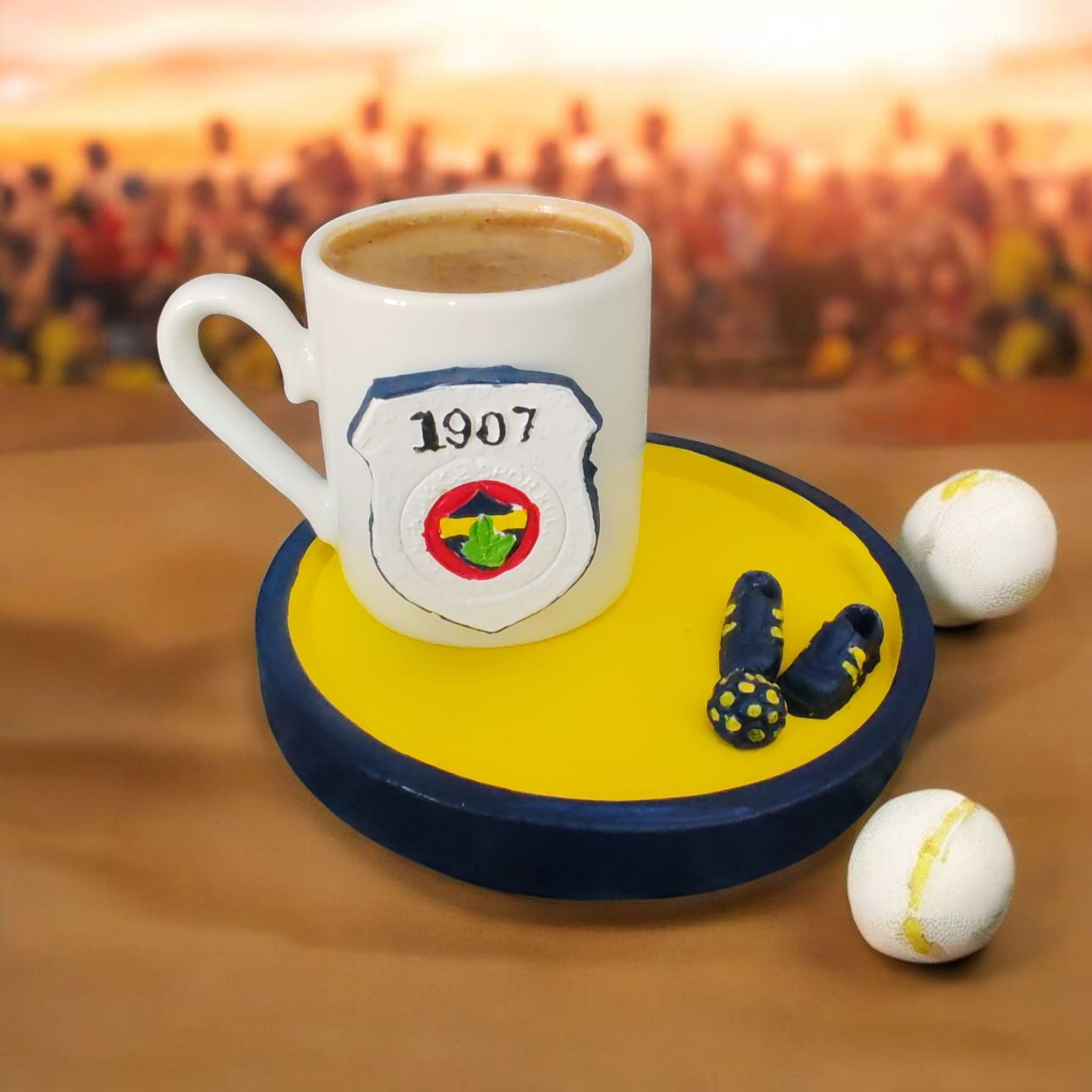 Fenerbahçe Türkc Kahvesi Fincan Seti