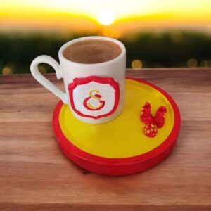 1907 ŞAMPİYON TEMALI TÜRK KAHVESİ FİNCAN SETİ