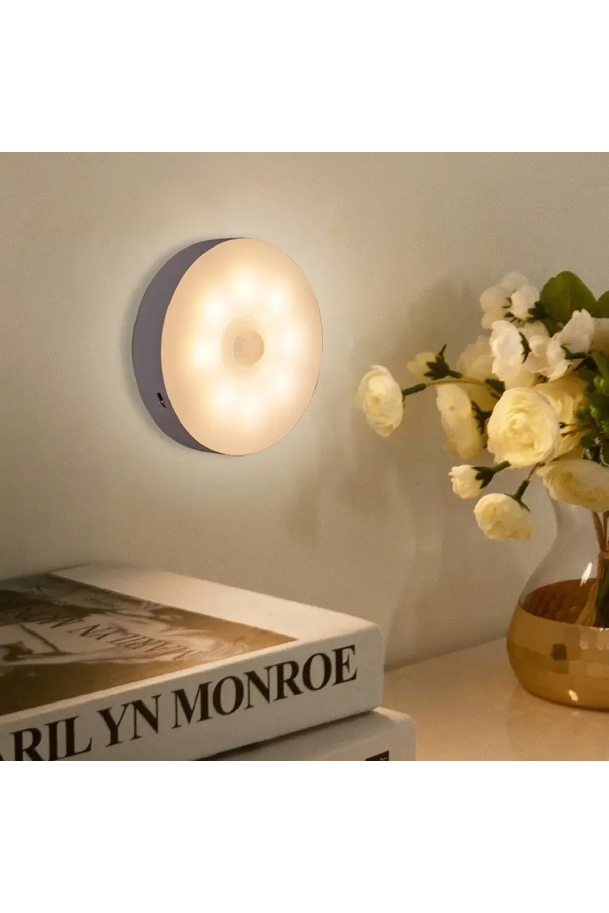 3 Adet Slim Hareket Sensörlü Gece Lambası Koridor Aydınlatma Yatak Altı Led Led Cabınet Günışığı Set